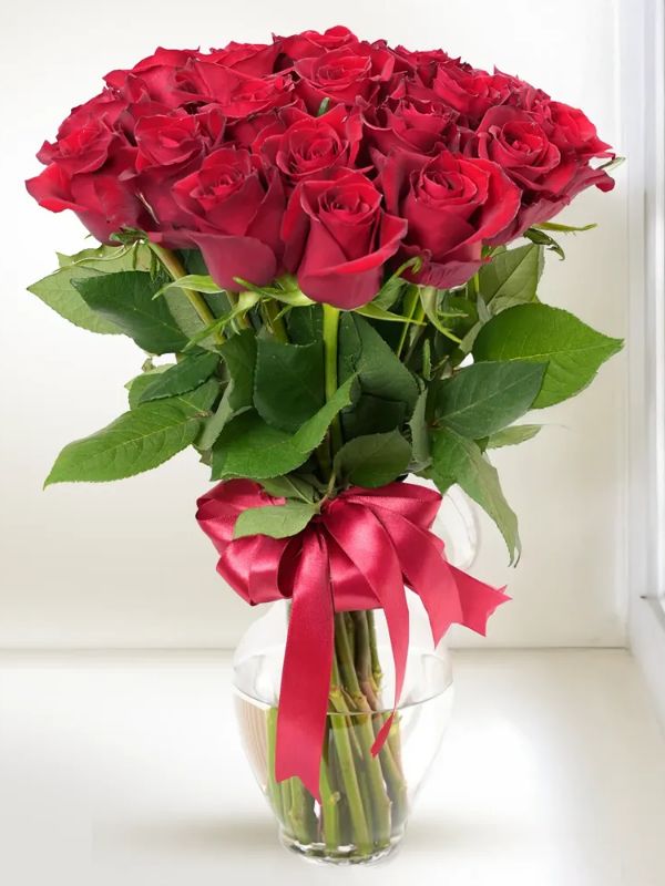 Erzincan Çiçekçi - 24 Kırmızı Gül Buketi