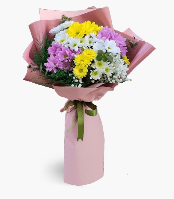 Erzincan Çiçekçi - Karışık Papatya Buketi